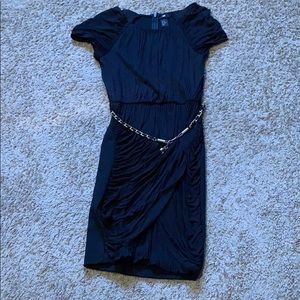 Black tight sexy dress